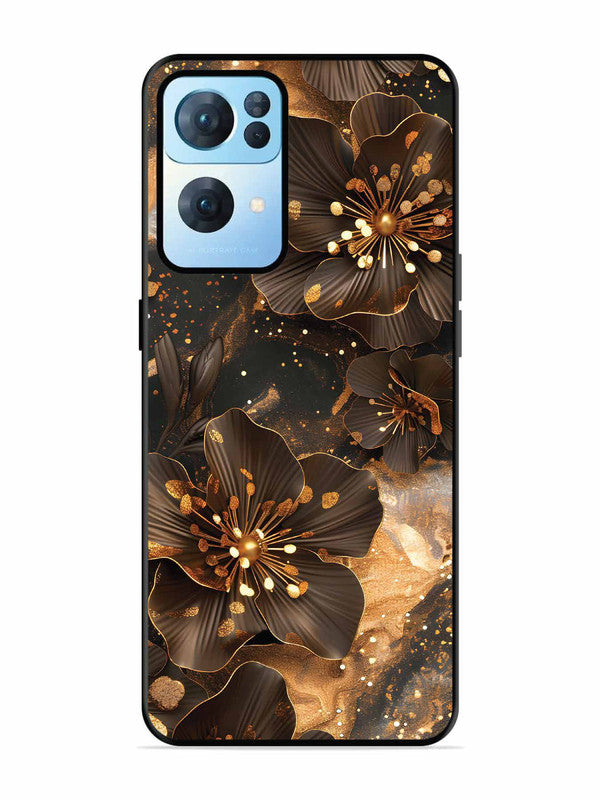 Oppo RENO 7 Pro 5G Golden Flowars