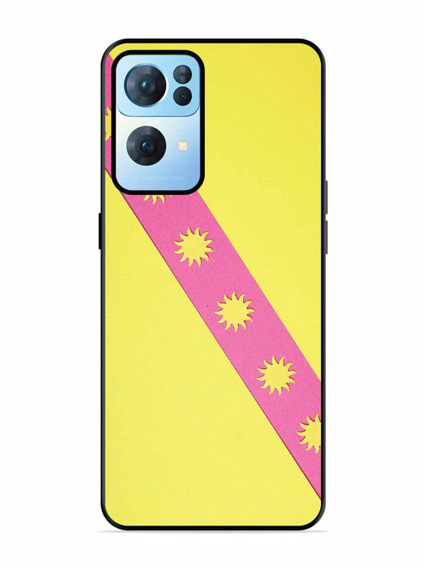 Oppo RENO 7 Pro 5G Pick Strip on Yellow Colour