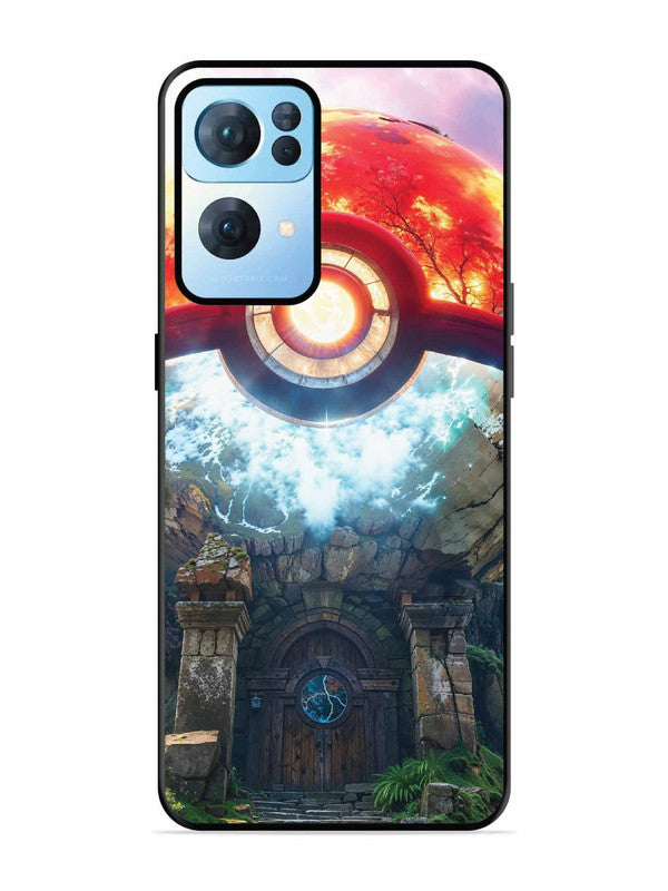 Oppo RENO 7 Pro 5G Cartoon-ball-house-anime