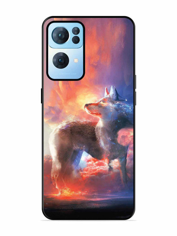 Oppo RENO 7 Pro 5G wolf-fantasy-animal