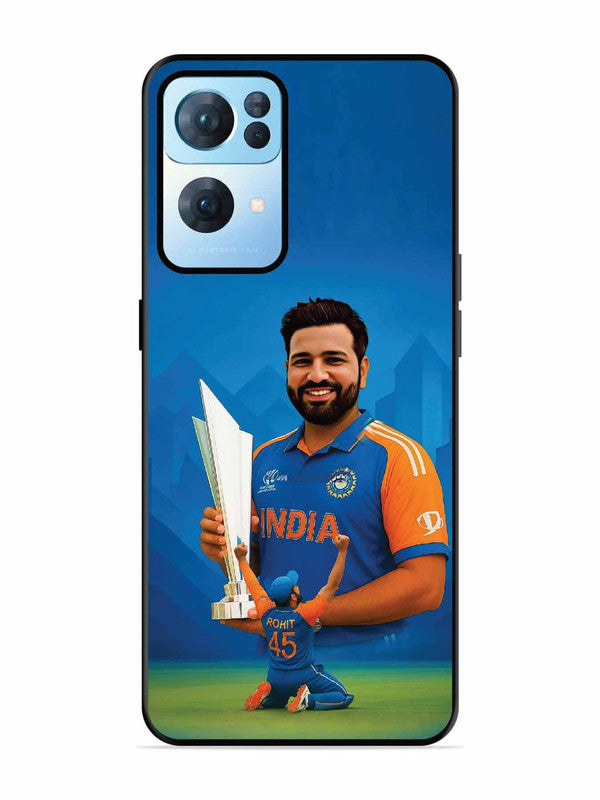 Oppo RENO 7 Pro 5G Rohit Sharma Cricketer