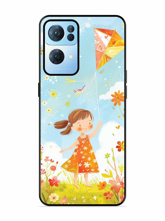 Oppo RENO 7 Pro 5G Little Girl Kite Flying