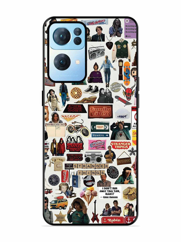 Oppo RENO 7 Pro 5G Stranger Things Sticker 1