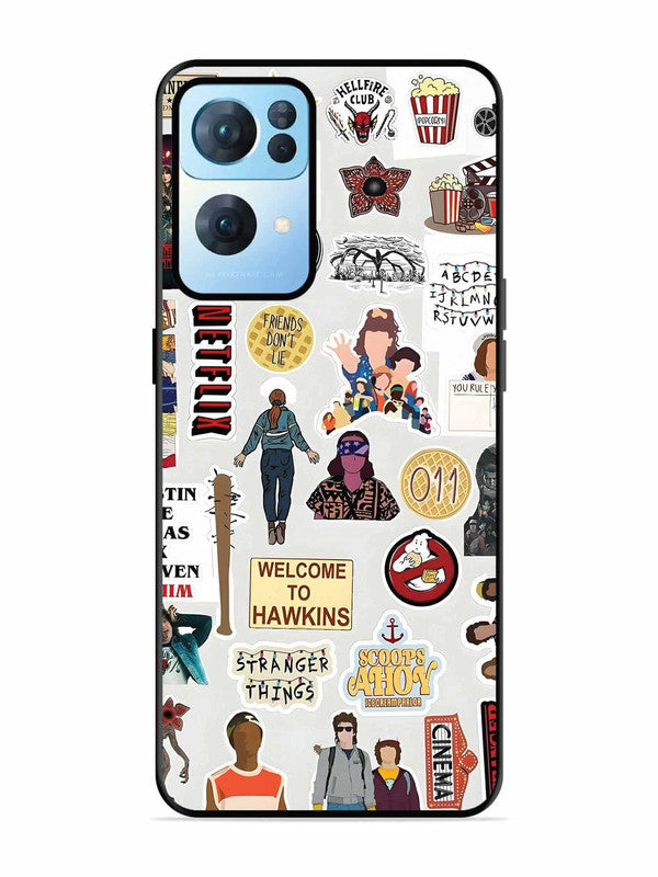 Oppo RENO 7 Pro 5G Stranger Things Sticker 2