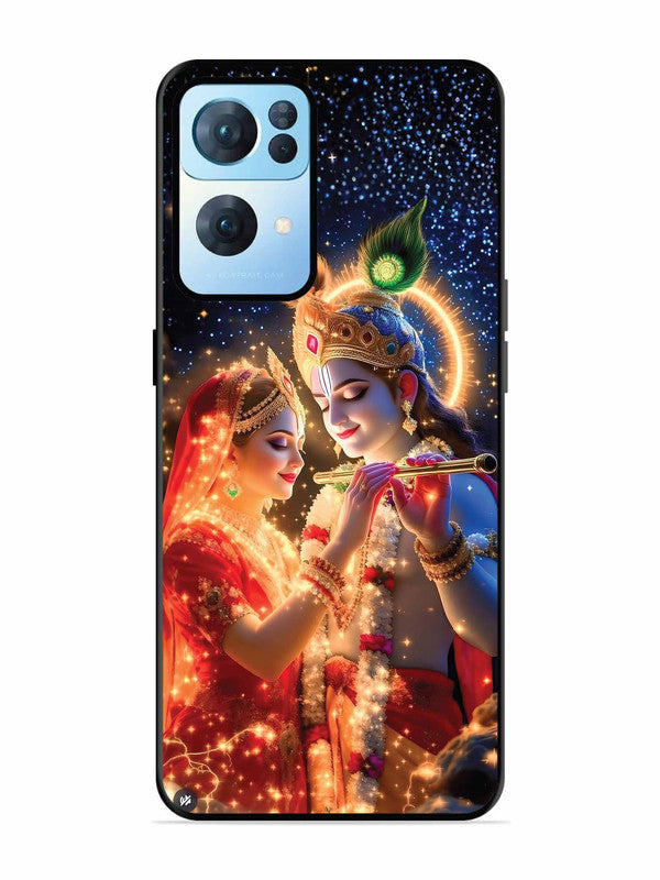 Oppo RENO 7 Pro 5G Radha Krishna posing with flute