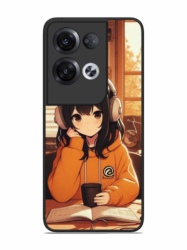 Oppo RENO 8 Pro 5G Cute Girl listening Music