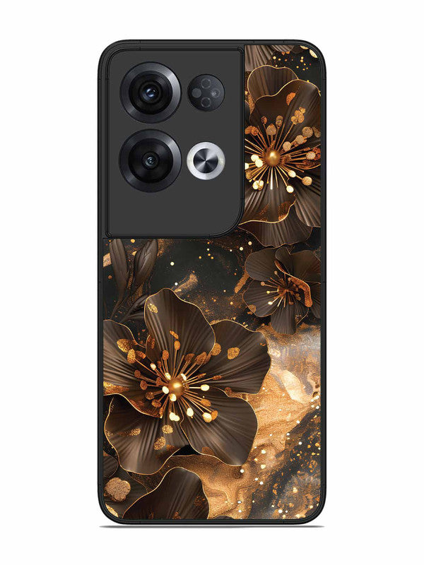 Oppo RENO 8 Pro 5G Golden Flowars