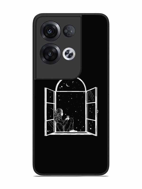 Oppo RENO 8 Pro 5G Little Girl on Window