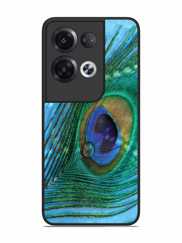 Oppo RENO 8 Pro 5G A drop on Peacock Feather