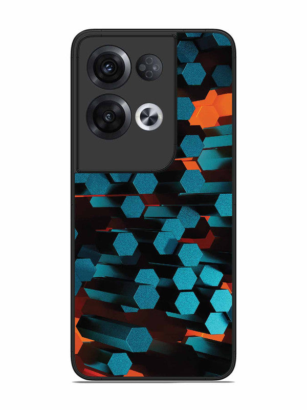 Oppo RENO 8 Pro 5G Hexagon 3D Abstract