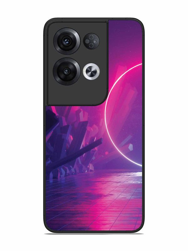 Oppo RENO 8 Pro 5G abstract with Neon Light