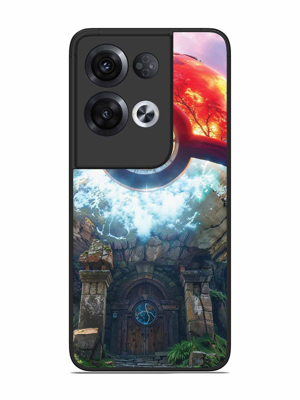 Oppo RENO 8 Pro 5G Cartoon-ball-house-anime