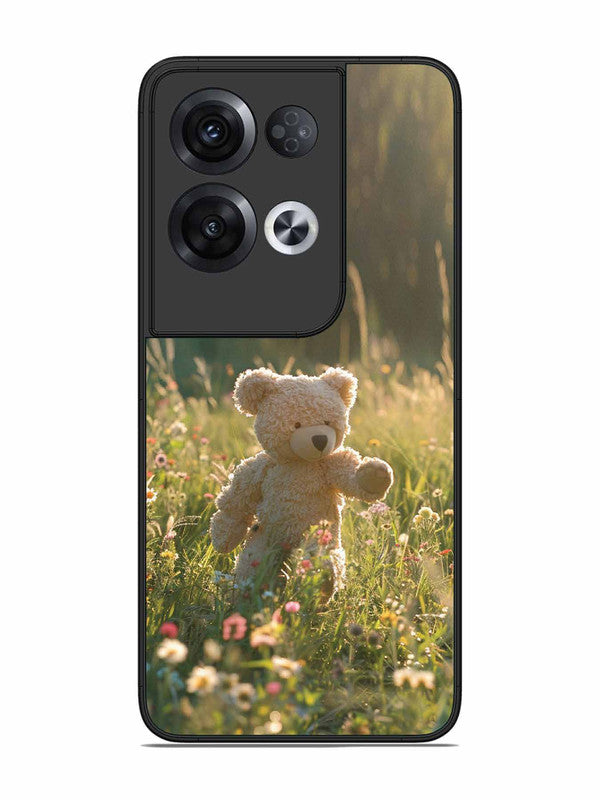 Oppo RENO 8 Pro 5G Teddy Bear Outdoors