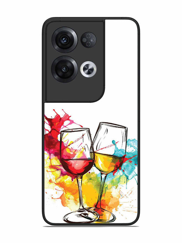 Oppo RENO 8 Pro 5G Colorful wine glasses