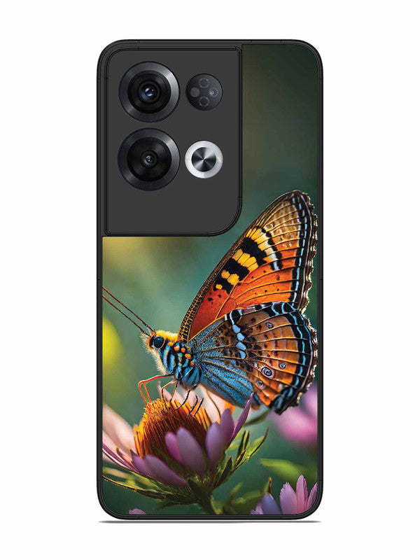 Oppo RENO 8 Pro 5G Golden Hour Monarch Butterfly