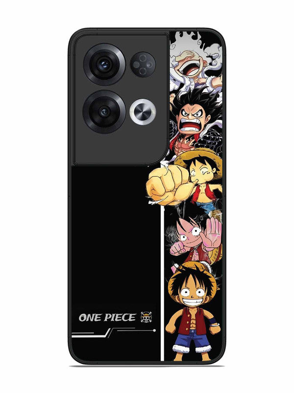 Oppo RENO 8 Pro 5G Luffy Evolution Gear 5 Anime Art