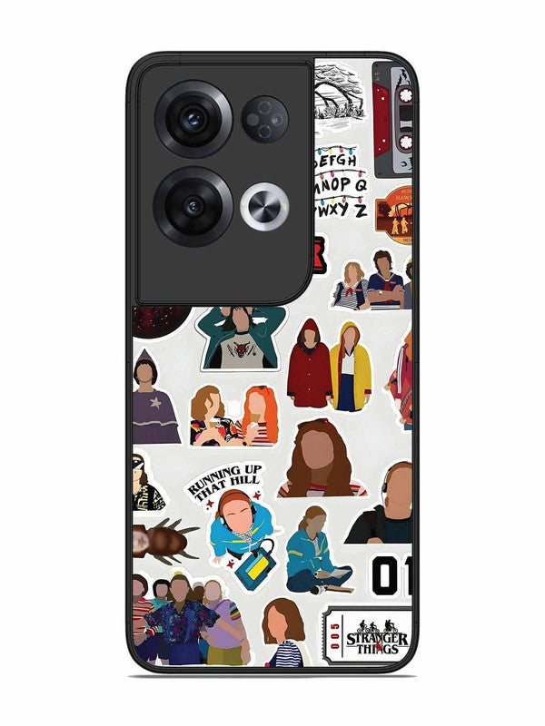 Oppo RENO 8 Pro 5G Stranger Things Sticker 3