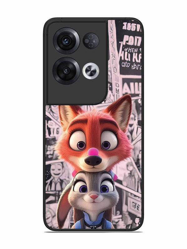 Oppo RENO 8 Pro 5G Cute Nick wilde and judy hopps 2