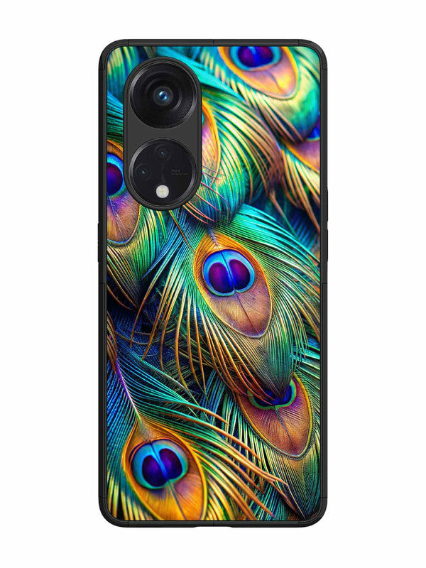 Oppo RENO 8T 5G peacock feather