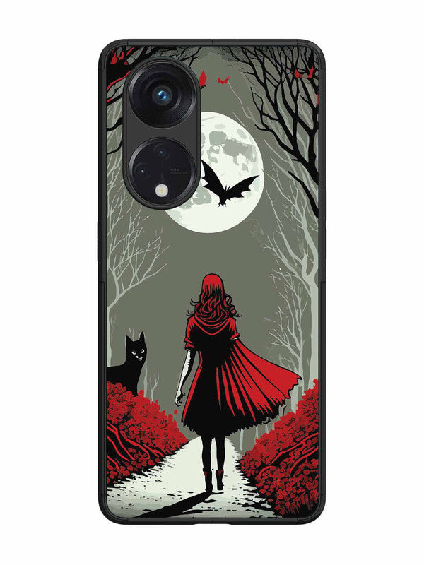 Oppo RENO 8T 5G Scarlet Girl in Red Forest