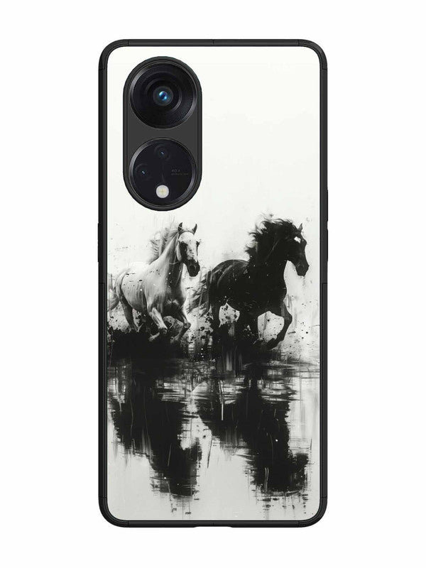 Oppo RENO 8T 5G Black & White Horse
