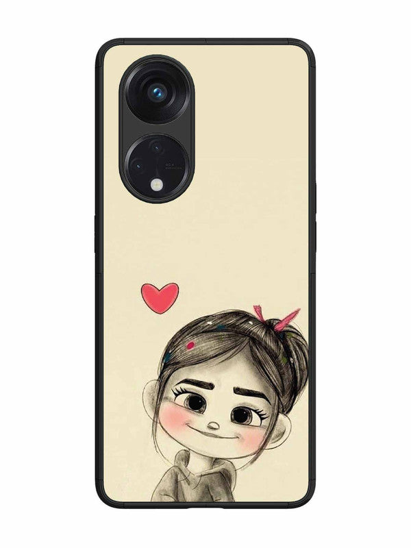 Oppo RENO 8T 5G Cute Girl Looking at You