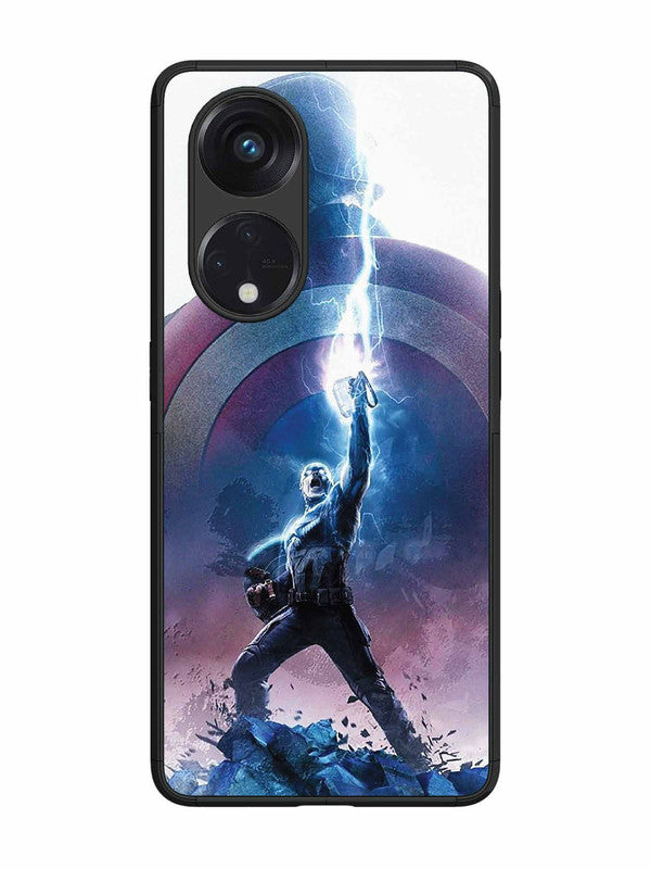 Oppo RENO 8T 5G captain america thor hammer lightning