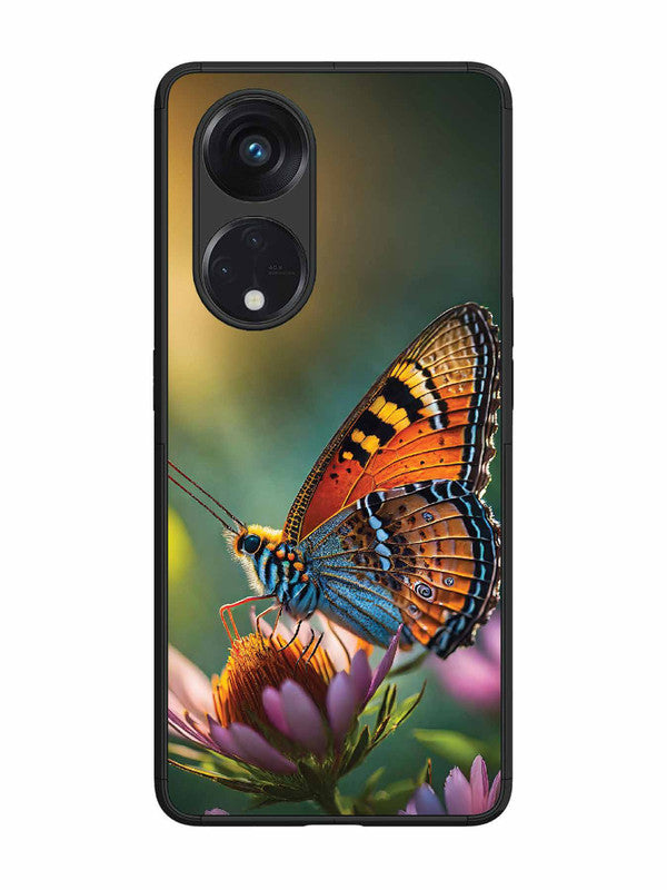 Oppo RENO 8T 5G Golden Hour Monarch Butterfly