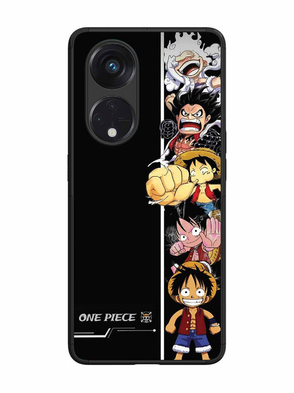 Oppo RENO 8T 5G Luffy Evolution Gear 5 Anime Art