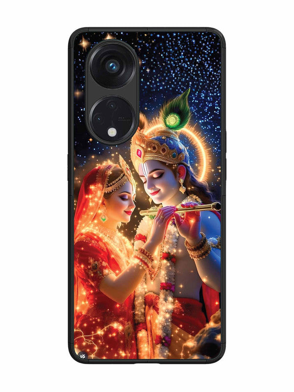 Oppo RENO 8T 5G Radha Krishna posing with flute