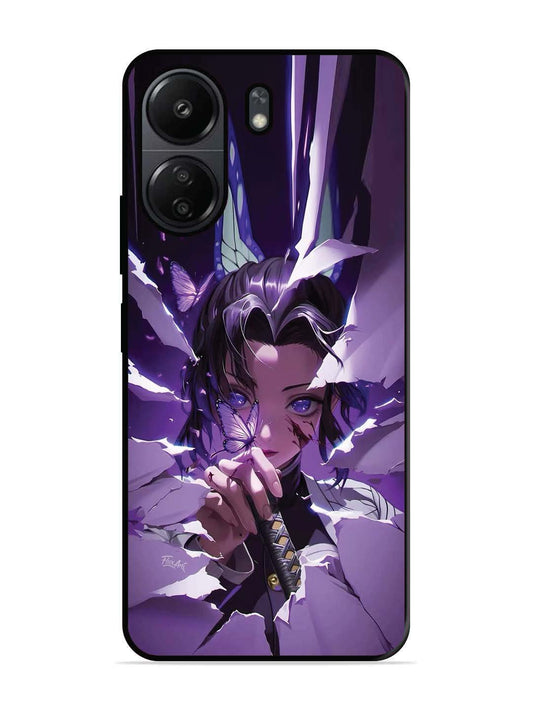 Poco C65 Purple Butterfly Hashira