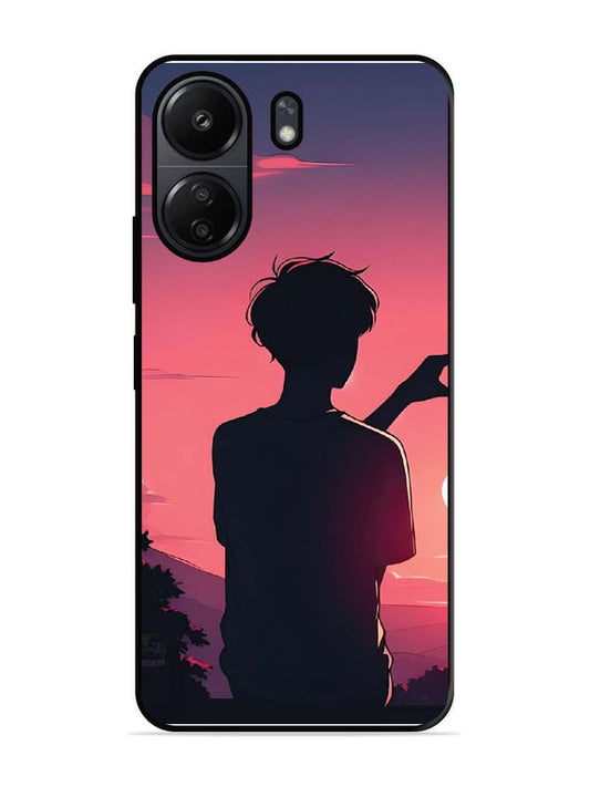 Poco C65 Love Heart with Hand Boy