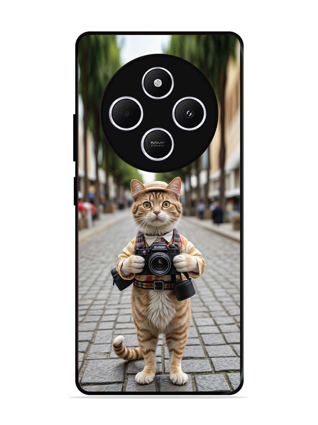 Poco C75 5g Cat as Cameraman