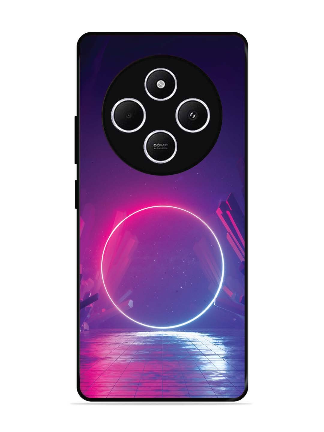 Poco C75 5g abstract with Neon Light
