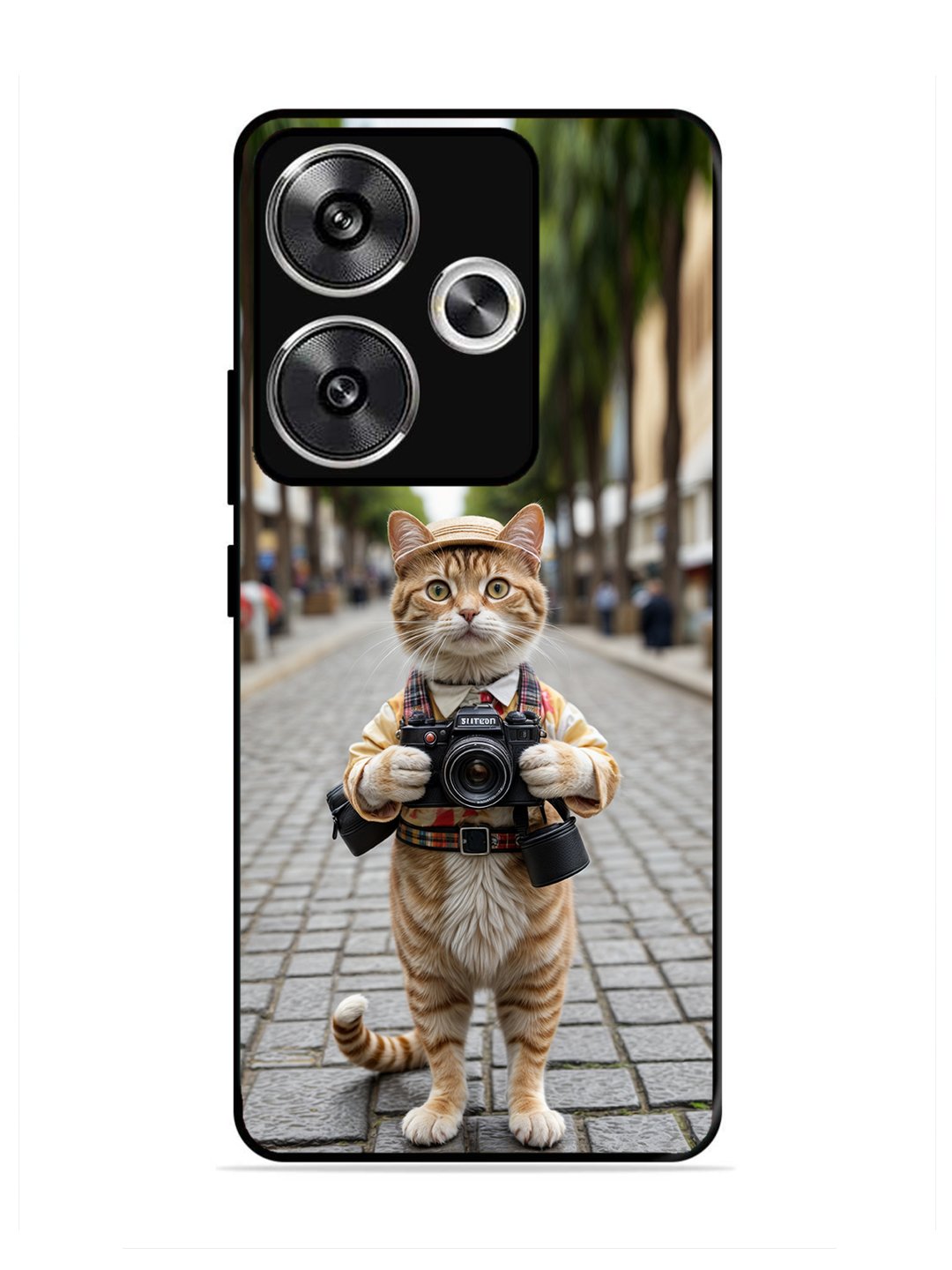 Poco F6 Cat as Cameraman