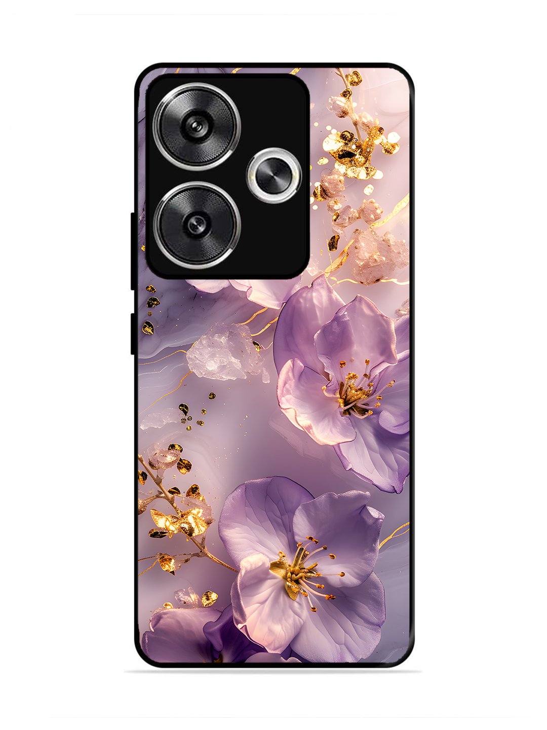 Poco F6 Orchid with Golden Safron