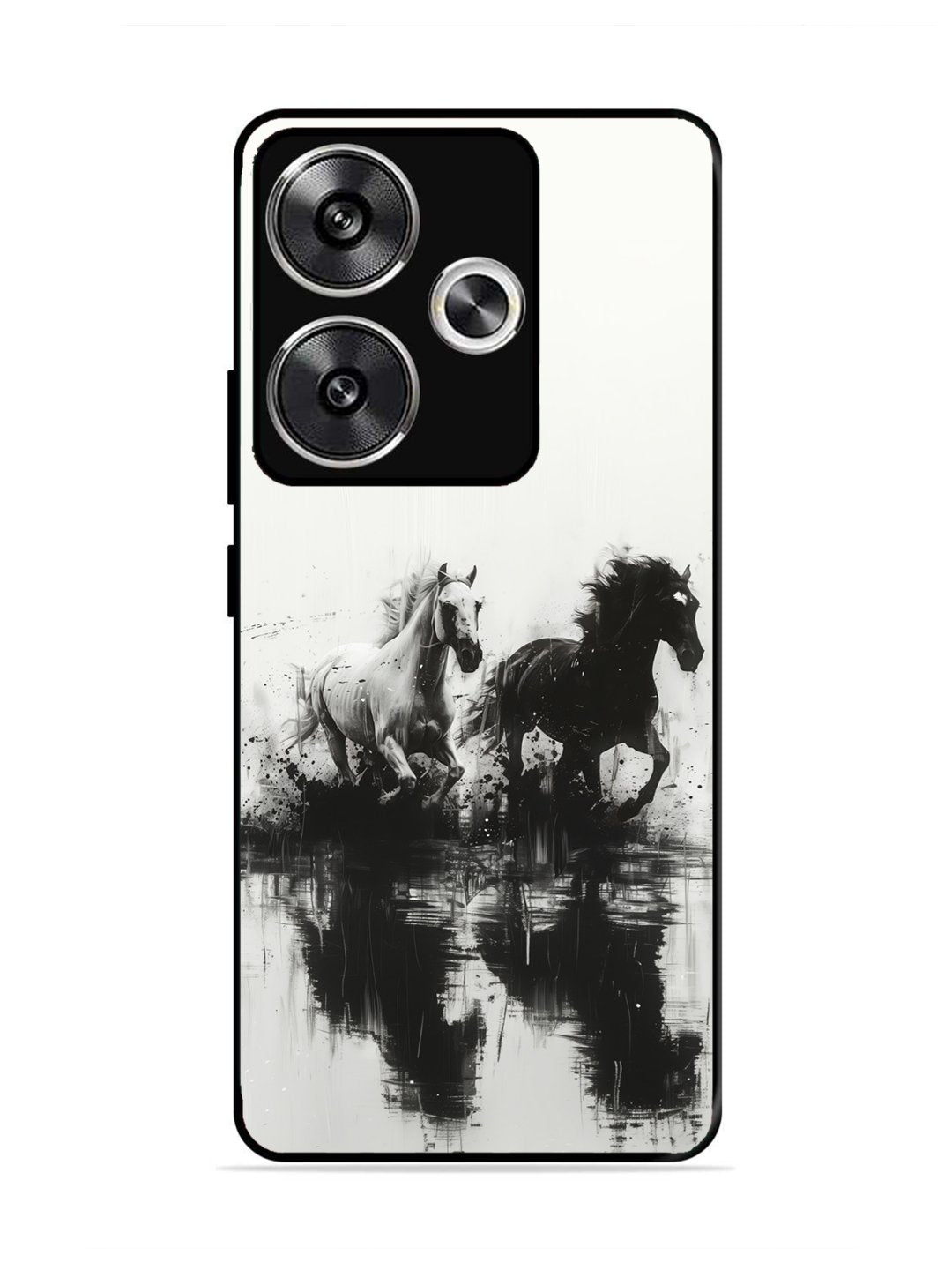 Poco F6 Black & White Horse