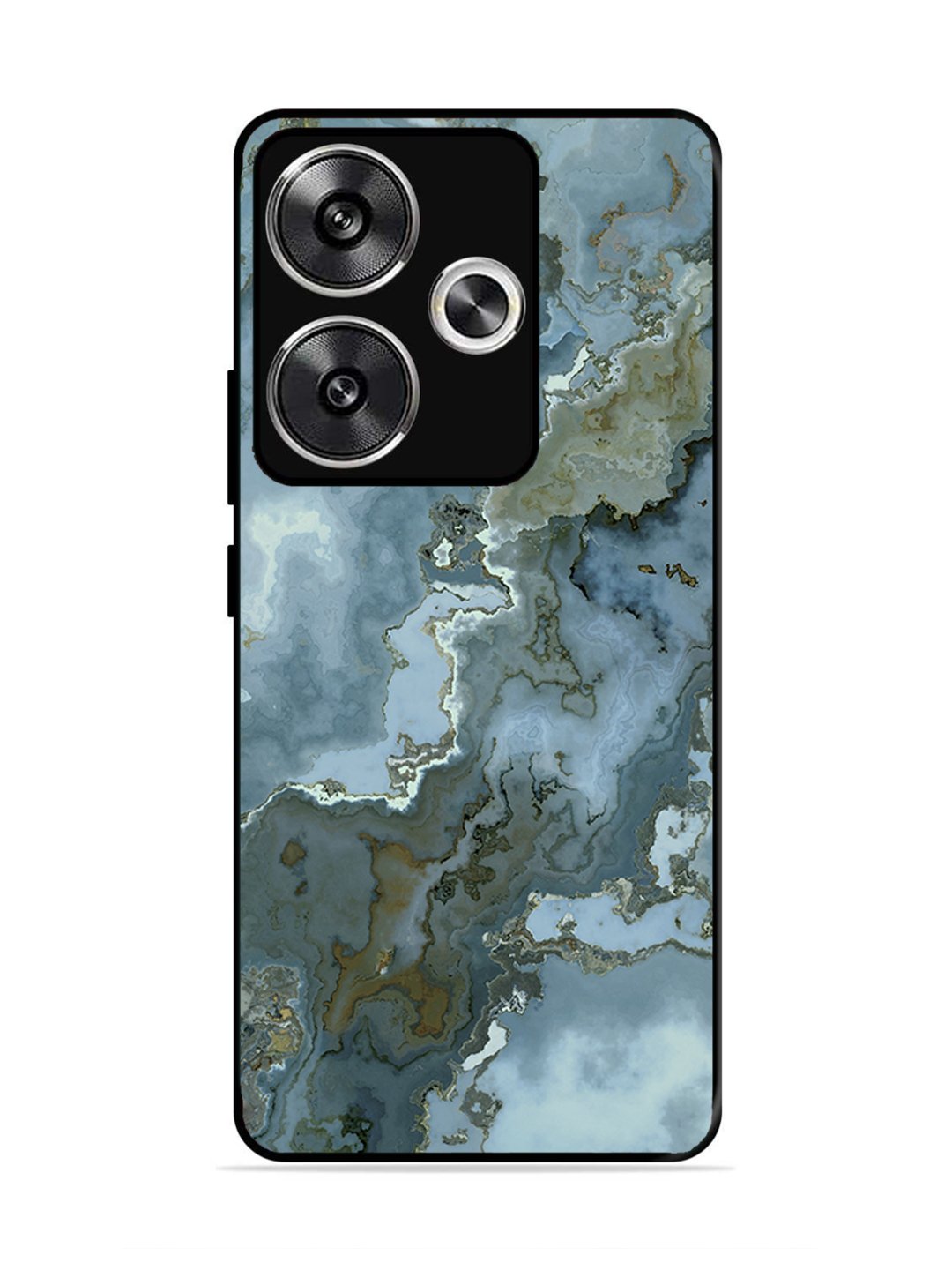 Poco F6 Celestial Blue Marble 2nd Pattern