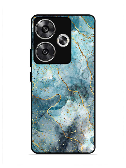 Poco F6 Oceanic Golden Strip Marble