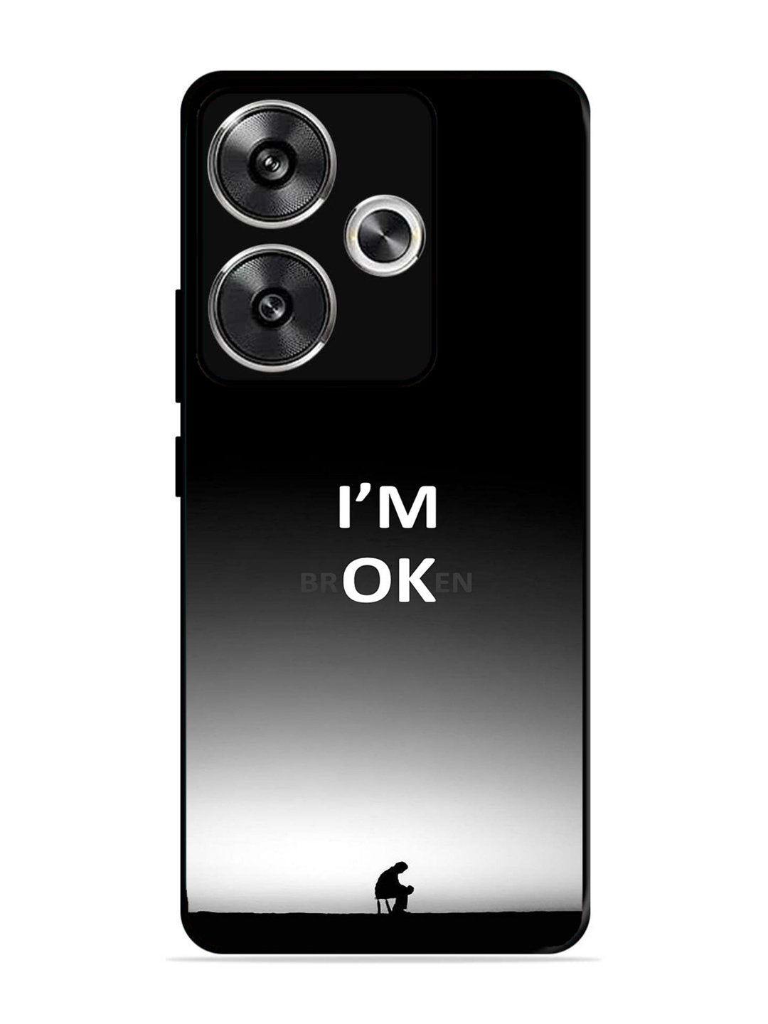 Poco F6 I'm Broken A man on Chair Alone