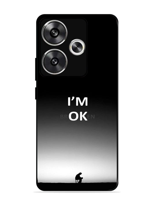 Poco F6 I'm Broken A man on Chair Alone