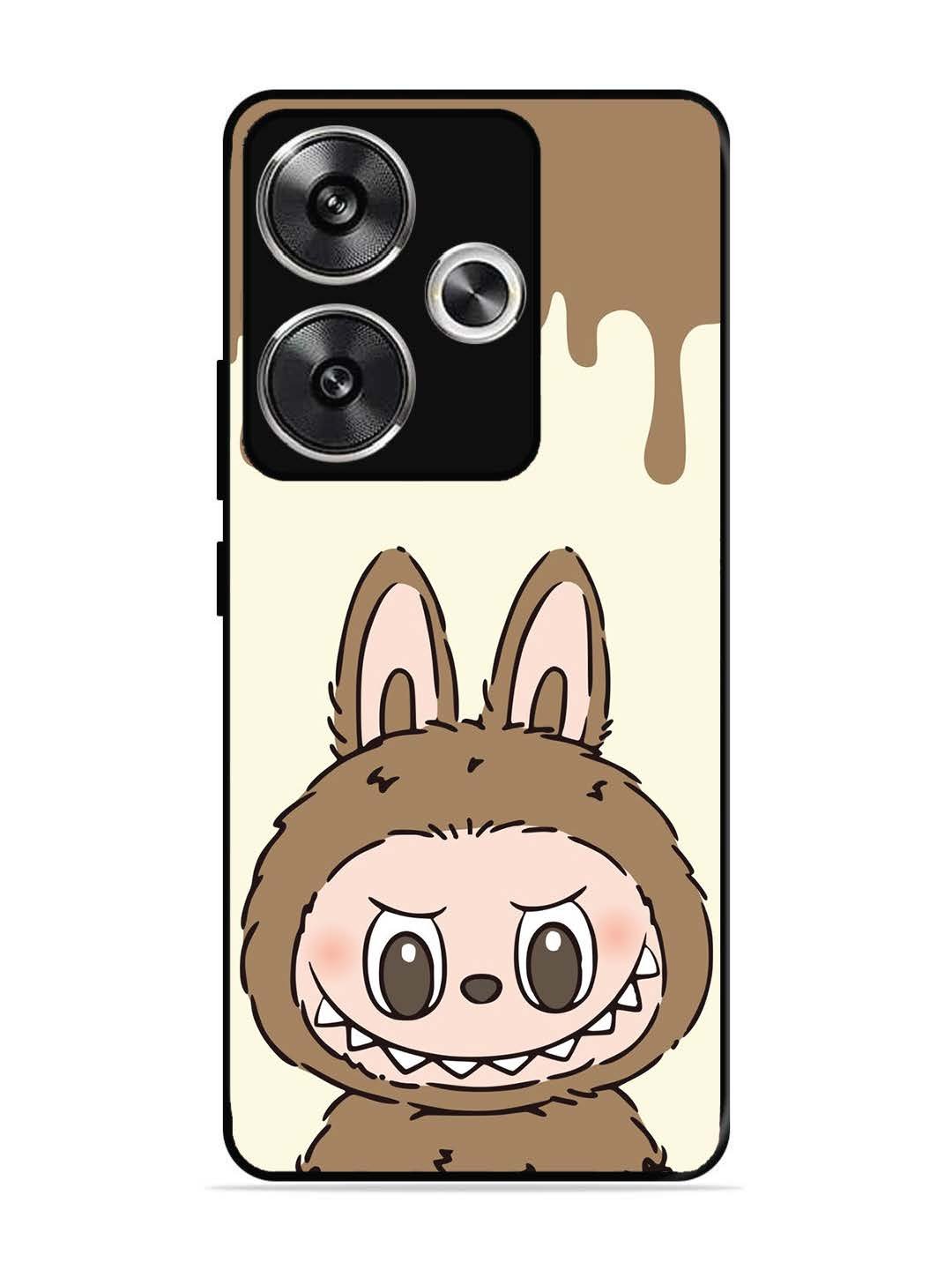 Poco F6 Labubu Closeup Chocolate