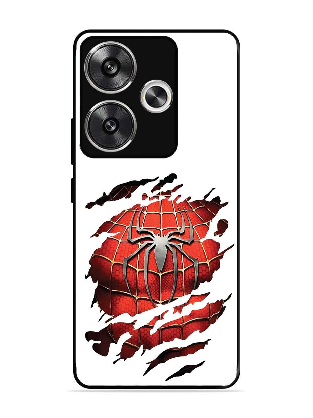 Poco F6 Spider man iconic sign