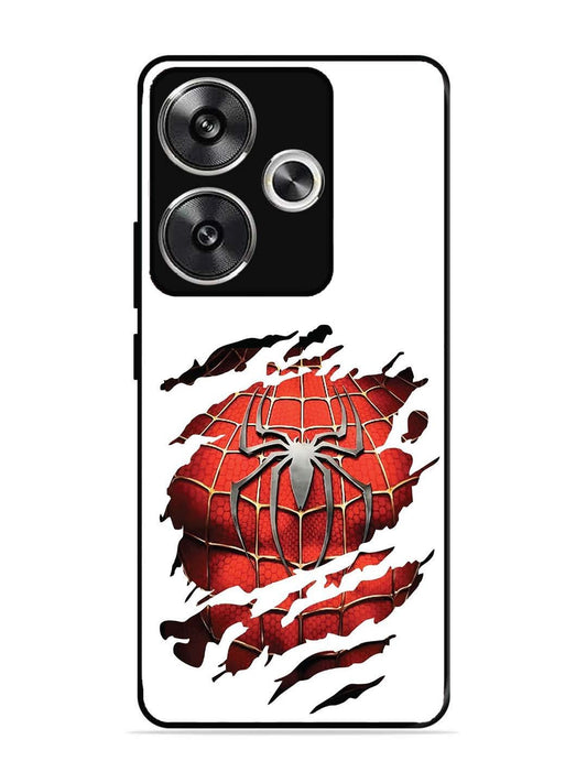 Poco F6 Spider man iconic sign