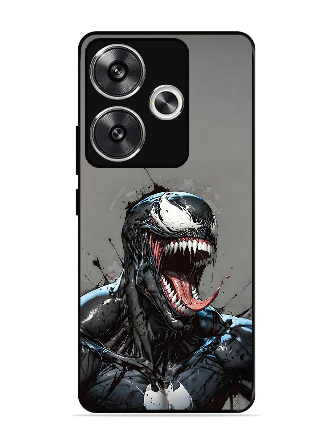 Poco F6 Venom Symbiote Grin Art