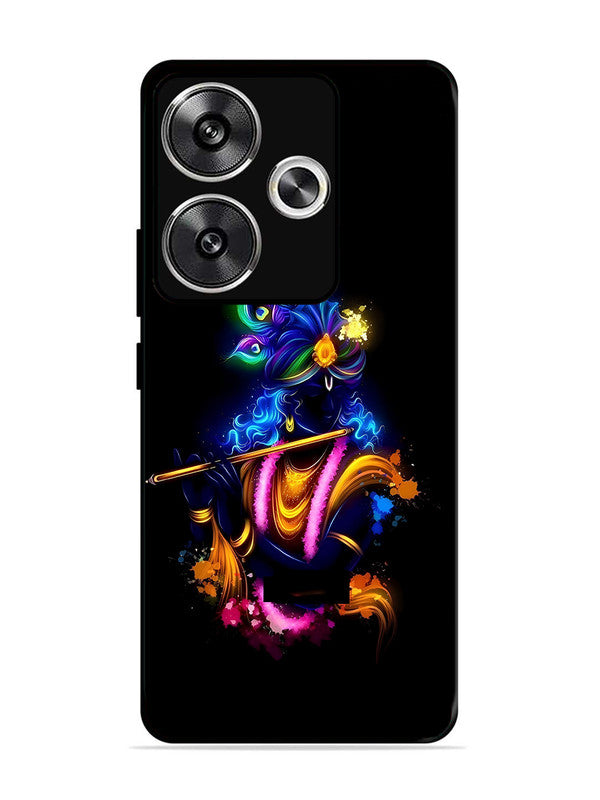 Poco F6 Krishna Playing Flute