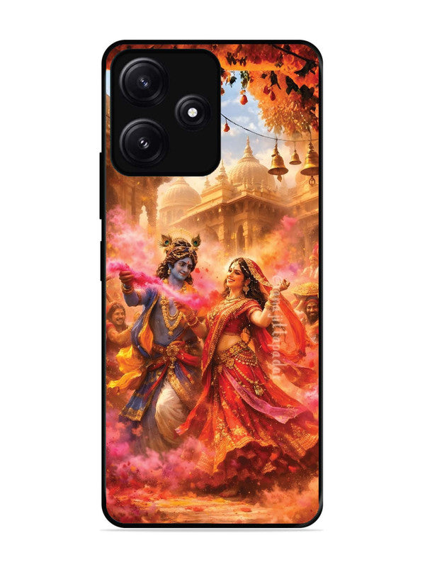 Poco M6 5G Radha Krishna Playing Holi
