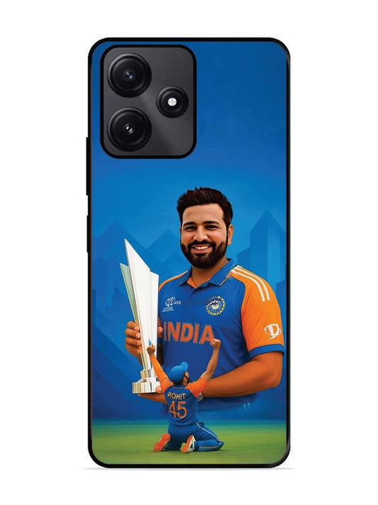 Poco M6 Pro Rohit Sharma Cricketer