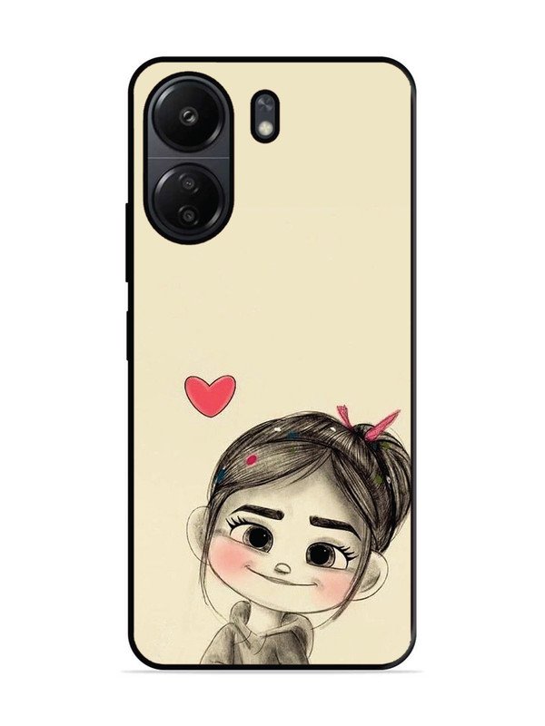 Poco M6 5G Cute Girl Looking at You