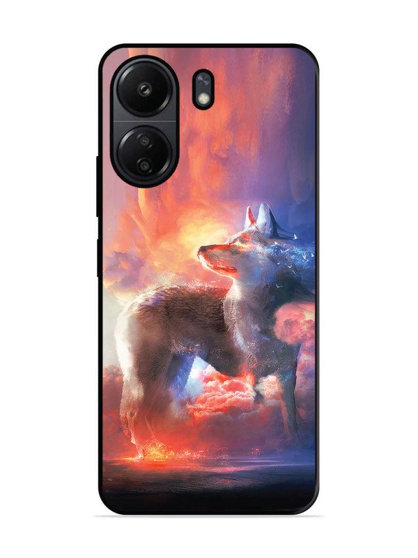 Poco M6 5G wolf-fantasy-animal